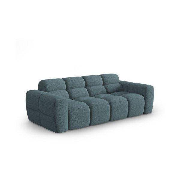 Niebieska sofa 216 cm Lisa – Micadoni Home-image-2
