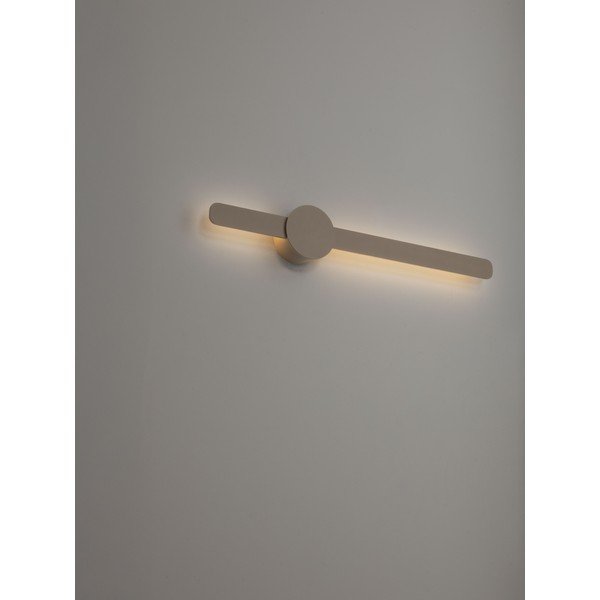 Szarobeżowy aluminiowy kinkiet LED Norei – Nova Luce-image-2