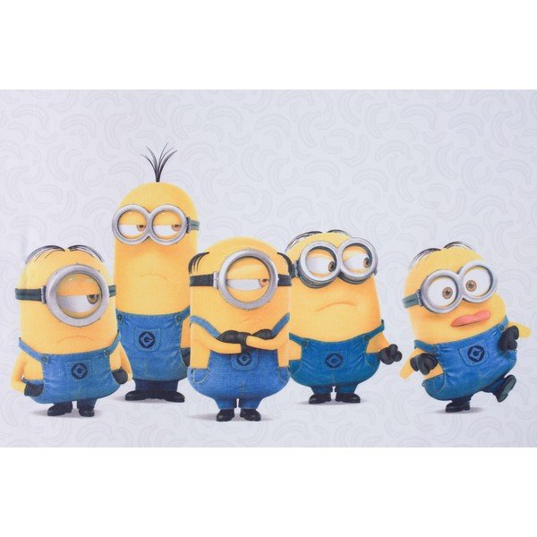 Zasłona dziecięca 140x245 cm Minions – Mendola Fabrics-image-3