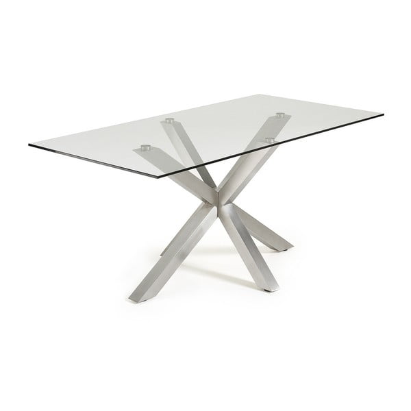 Stół z metalowymi nogami La Forma Arya, dł. 160 cm