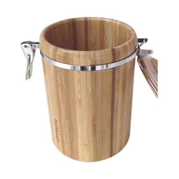 Wysoki pojemnik bambusowy Bambum Sante-image-2