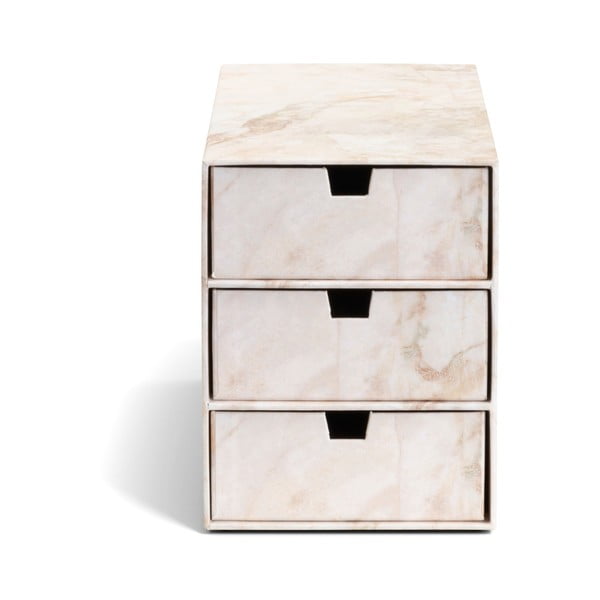 Kartonowy organizer z szufladką Ingrid Paper Laminate – Bigso-image-3