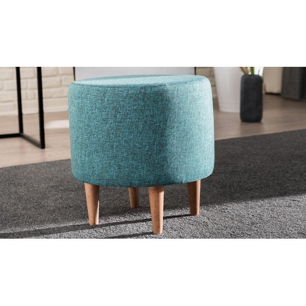 Niebieski puf Liza – Balcab Home-image-1