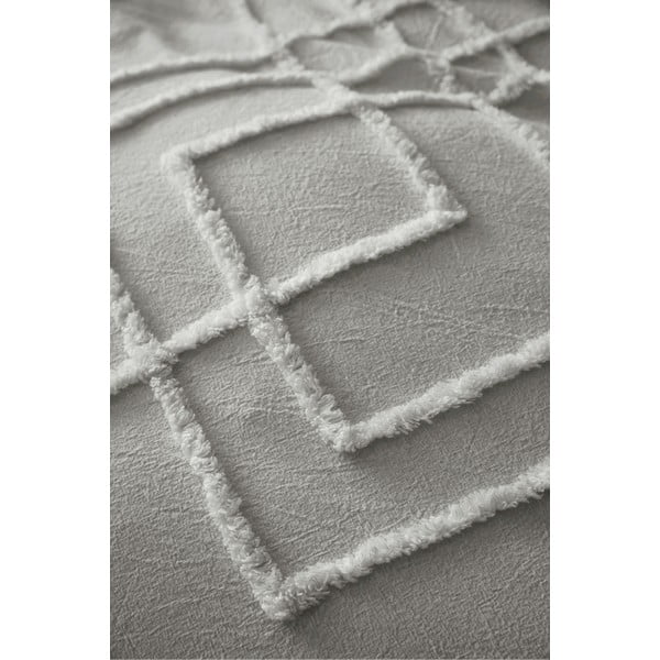 Szara bawełniana pościel Pineapple Elephant Diamond, 200x200 cm-image-4