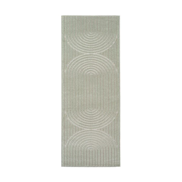 Zielony chodnik odpowiedni na zewnątrz 80x250 cm Nova 1201 – Ayyildiz Carpets