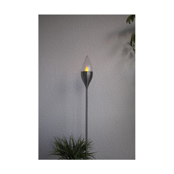 Solarna lampa ogrodowa LED ze stali nierdzewnej Star Trading Olympos, wys. 115 cm-image-2