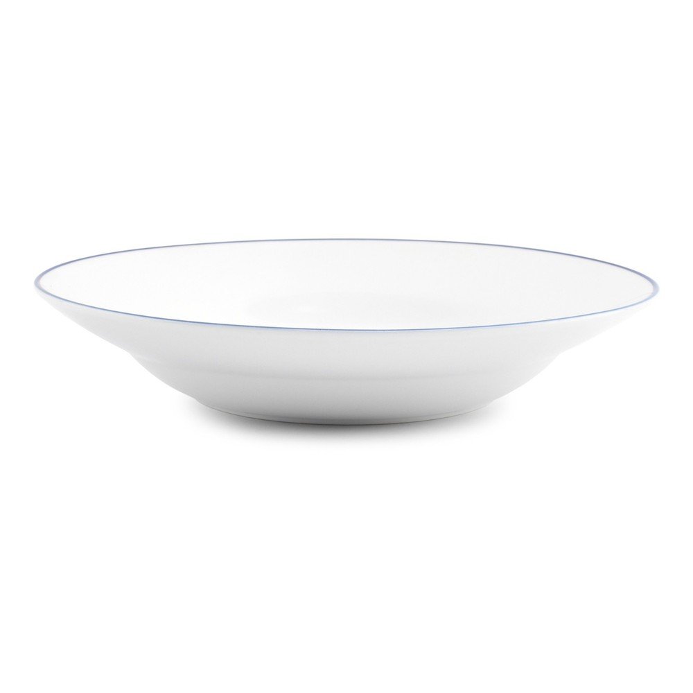 Biały głęboki porcelanowy talerz ø 23 cm Basic White – BonBistro