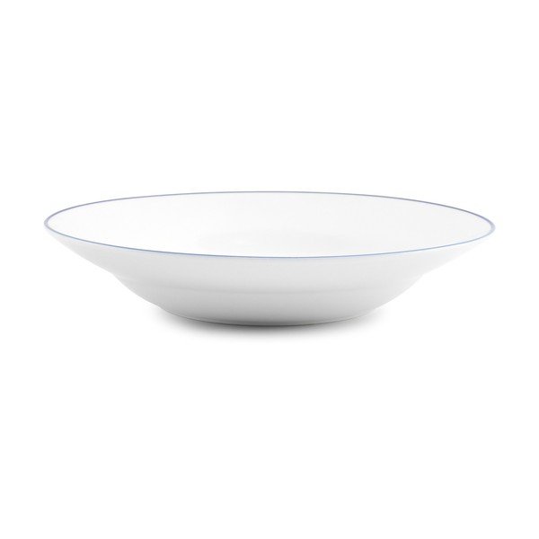 Biały głęboki porcelanowy talerz ø 23 cm Basic White – BonBistro