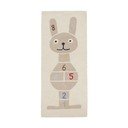 Dziecięcy dywan do zabawy z mieszanki wełny tkany ręcznie 75x180 cm Rabbit Hopscotch – OYOY Mini
