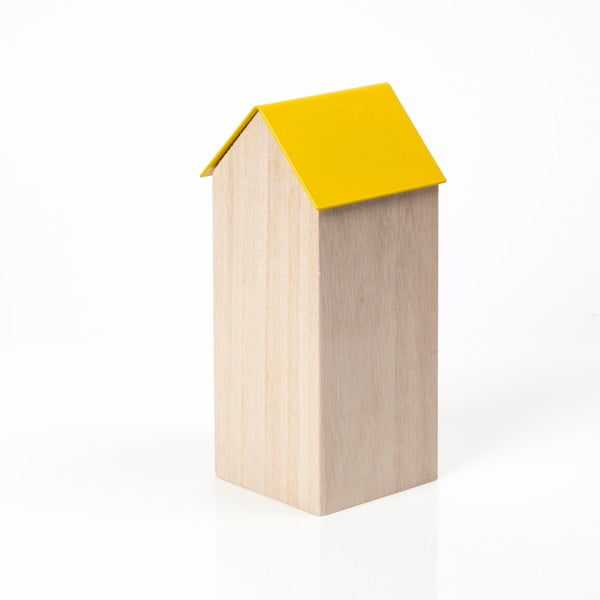 Żółte pudełko House Large
