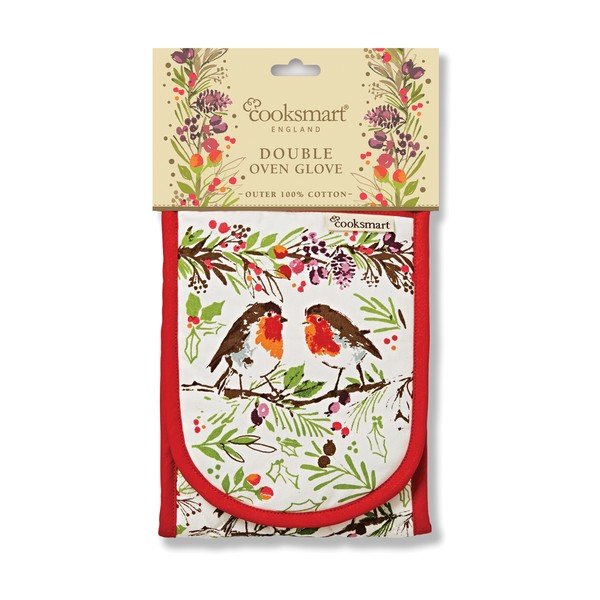 Podwójna rękawica kuchenna Cooksmart England Winter Chorus