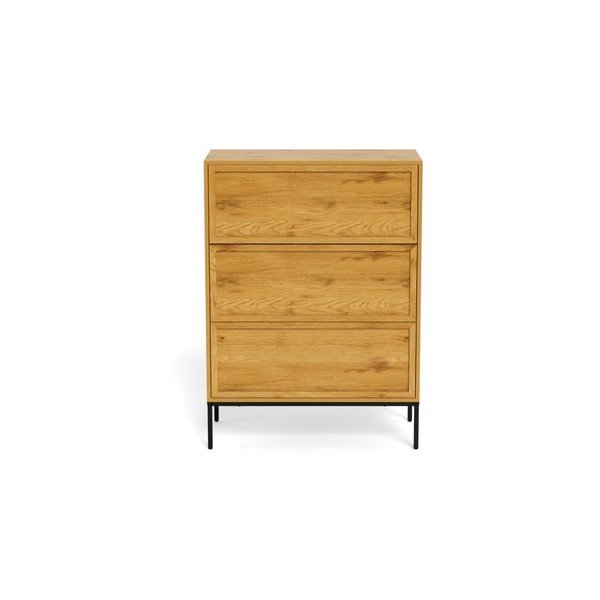 Komoda w dekorze dębu w naturalnym kolorze 80x110x40 cm Palmdale – Actona-image-2
