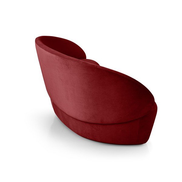Czerwona aksamitna sofa EMKO Naïve, 162 cm-image-4
