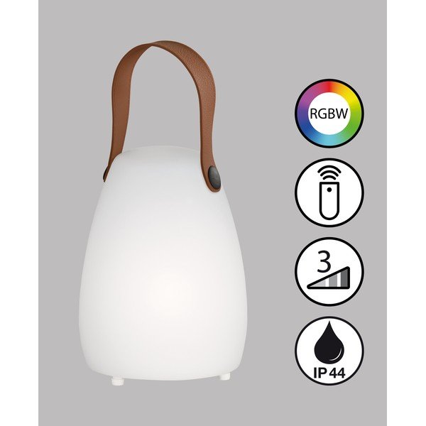 Lampa zewnętrzna LED ze zdalnym sterowaniem na USB ø 12 cm Ruby – Fischer & Honsel-image-2