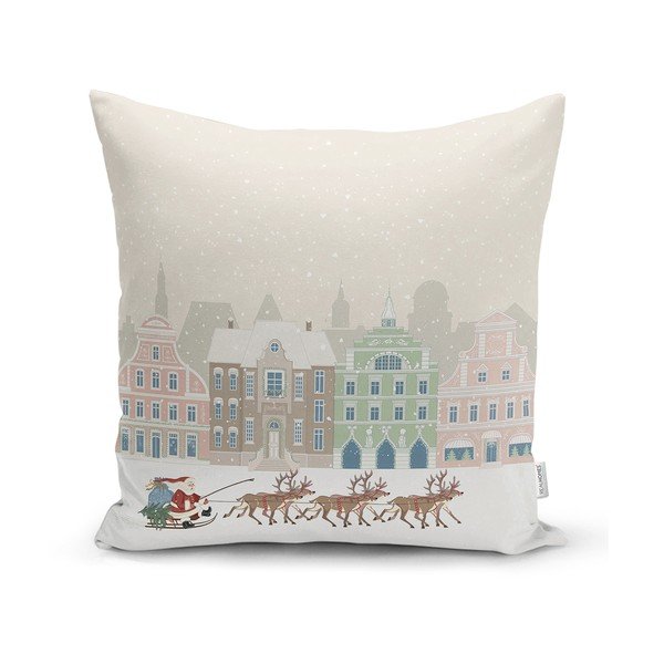 Poszewka na poduszkę ze świątecznym motywem 43x43 cm Merry Christmas – Mila Home
