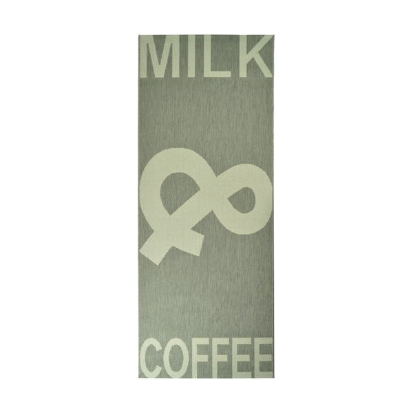 Dywan kuchenny Milk&Coffee 80x200 cm, szary