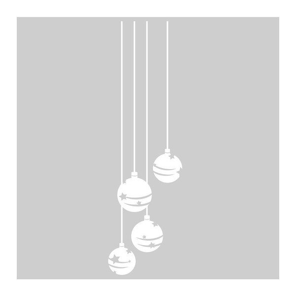 Naklejka świąteczna Ambiance Christmas Ball-image-1