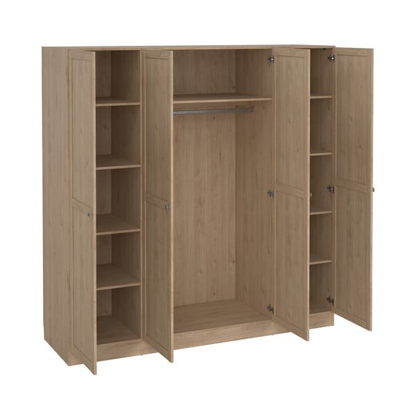 Szafa w dekorze dębu 195,5x200 cm Billund – Tvilum-image-4