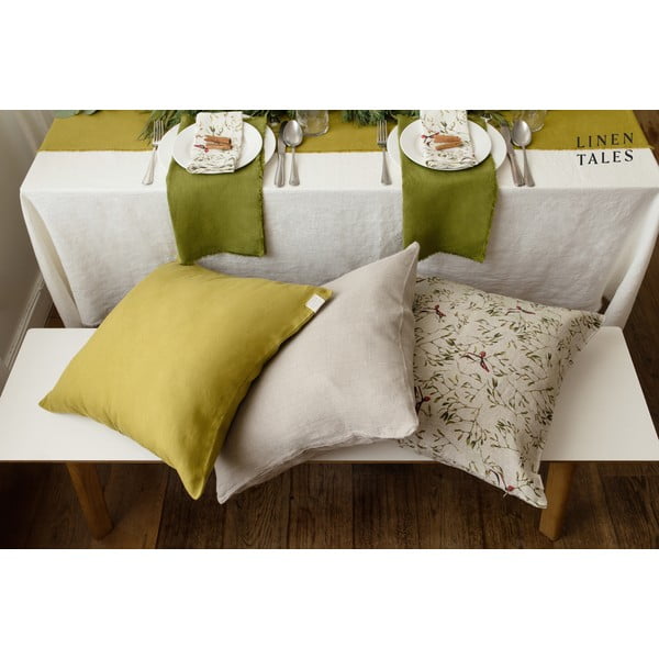 Poszewka na poduszkę ze świątecznym motywem 40x60 cm – Linen Tales-image-1