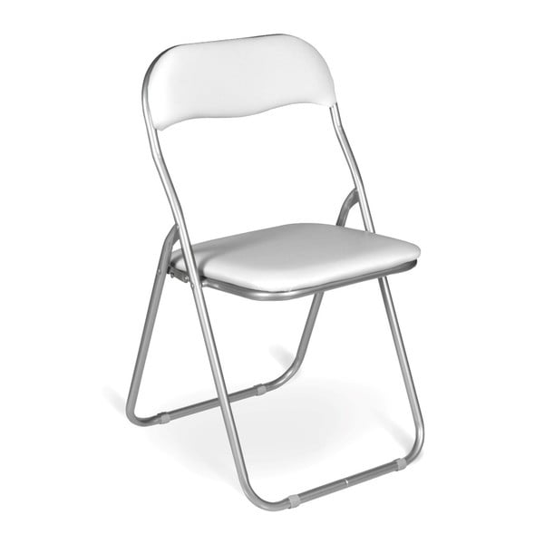 Białe krzesło składane Ciel