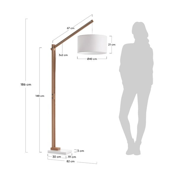 Lampa stojąca Kave Home Izaar-image-4