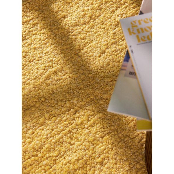 Żółty chodnik z materiału bouclé tkany ręcznie 80x200 cm Notting Hill Portobello – Ted Baker-image-2