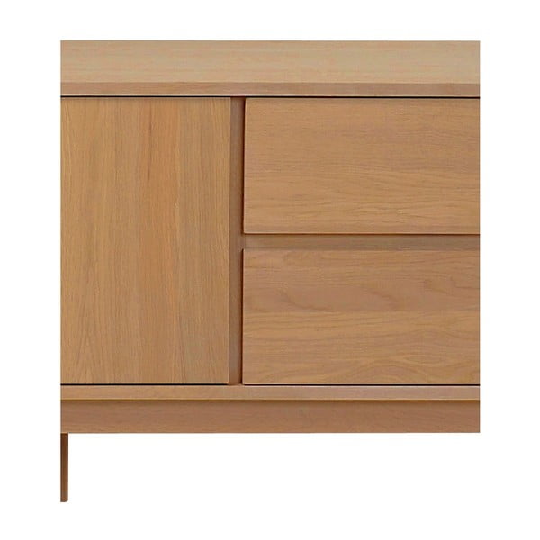 Szafka pod TV z drewna dębowego YuRAi Rowico-image-2