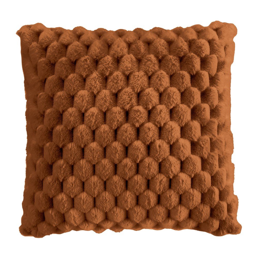 Poduszka dekoracyjna ze sztucznego futra 45x45 cm Frosty – douceur d'intérieur