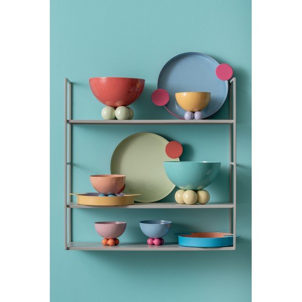 Jasnoniebieska żelazna miska Double Funky – PT LIVING-image-2