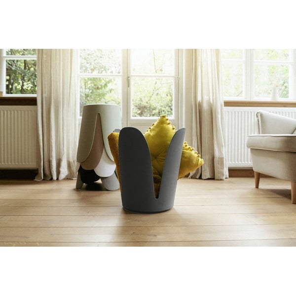 Antracytowy plastikowy stołek Comiso – Wenko-image-4