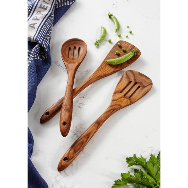 Drewniana łopatka Ladelle Prof. Series Slotted-image-1