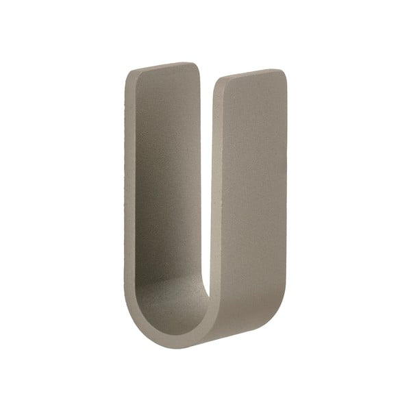 Szarobrązowy metalowy haczyk ścienny Ume – Zone