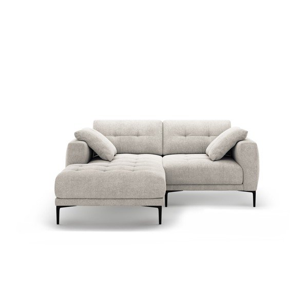 Beżowy narożnik (lewostronny/z szezlongiem) Bemy – Micadoni 