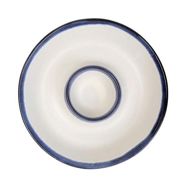 Niebieskie naczynie na dip z terakoty Corfou – Côté Table-image-3