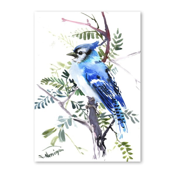 Plakat Blue Jay (projekt Surena Nersisyana), 60x42 cm