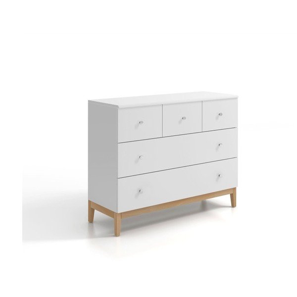 Komoda z litego drewna sosnowego SKANDICA Livia 32