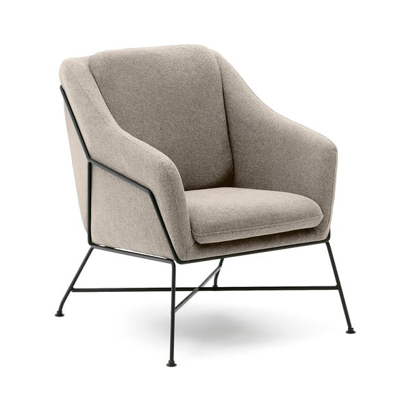 Beżowy fotel Brida – Kave Home