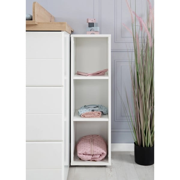 Biały regał dziecięcy 27x88 cm – Roba-image-1