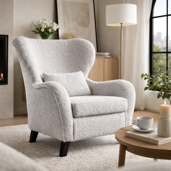 Szary fotel uszak Miuform Miuf-image-1