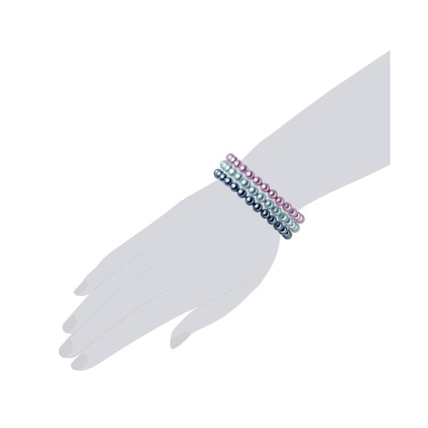 Zestaw bransoletek Perldor Pure Love, 3 szt.-image-1