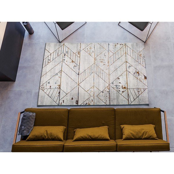Szary dywan Universal Berlin Pieces, 133x190 cm-image-1