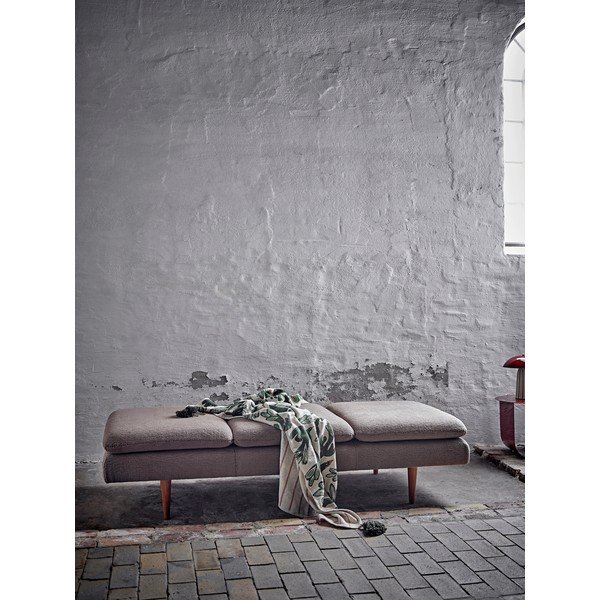 Koc z bawełny z recyklingu 130x160 cm Birdliva – Bloomingville-image-2