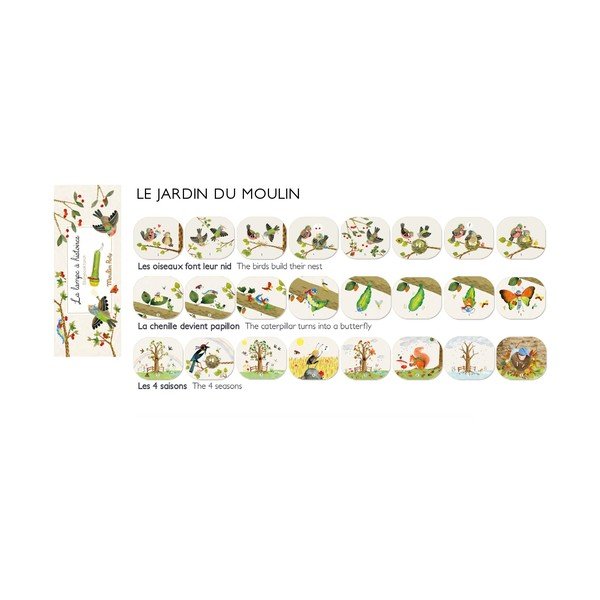 Zestaw projekcyjny dla dzieci Moulin Roty Ogród-image-2