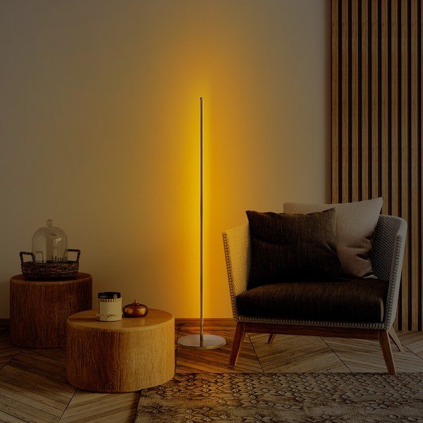 Lampa stojąca LED w kolorze złota (wysokość 153 cm) Sword – Opviq lights-image-1