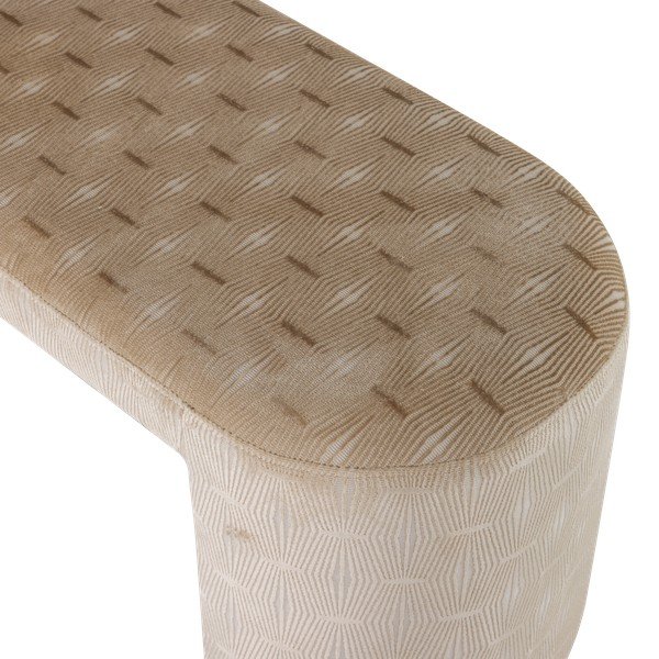 Beżowa tapicerowana ławka Jacob – WOOOD-image-4