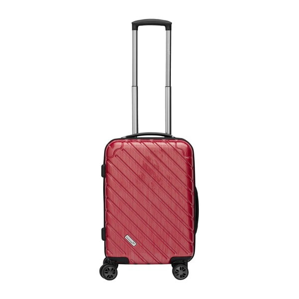 Czerwona walizka podróżna Packenger Atlantico, 36 l