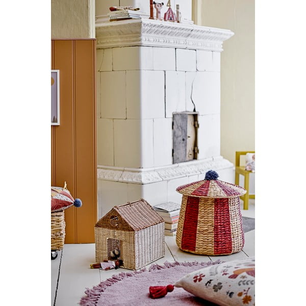 Dziecięcy kosz na zabawki z hiacyntu wodnego ø 40x40 cm Birsen – Bloomingville Mini-image-1