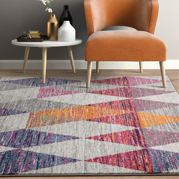 Czerwony dywan 120x170 cm Muse Harlequin Pink – Asiatic Carpets-image-1