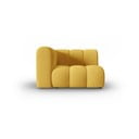 Żółty moduł sofy (lewostronny) Lupine – Micadoni Home