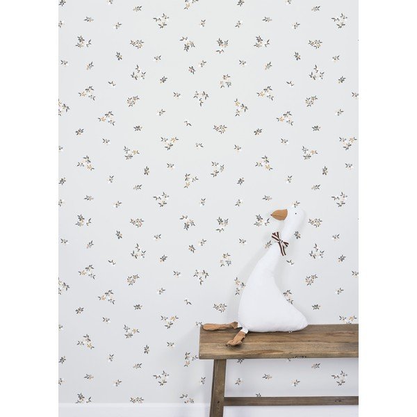 Tapeta dziecięca 10 m x 50 cm Floral Whisper – Lilipinso-image-1